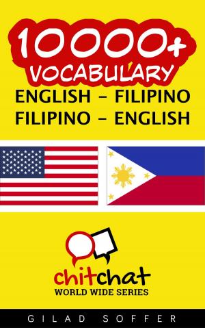 Book cover of 10000+ Vocabulary English - Filipino