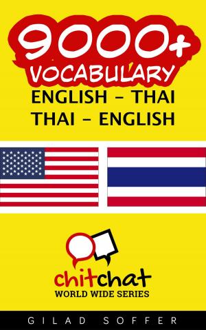 Book cover of 9000+ Vocabulary English - Thai