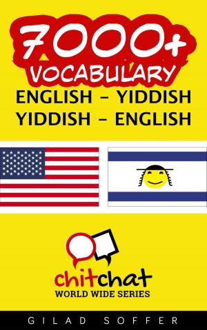 Book cover of 7000+ Vocabulary English - Yiddish