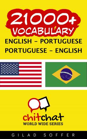Cover of the book 21000+ Vocabulary English - Portuguese by Fabrice Jaumont