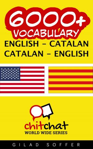 bigCover of the book 6000+ Vocabulary English - Catalan by 