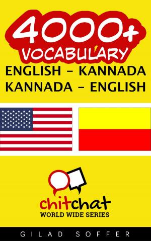 Cover of the book 4000+ Vocabulary English - Kannada by Gilad Soffer