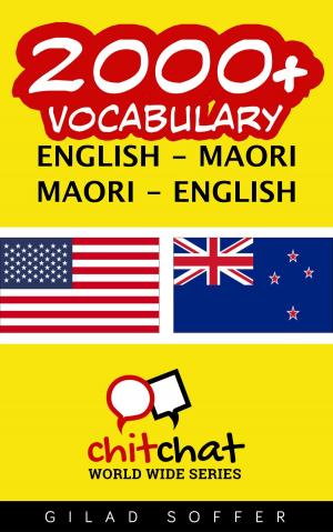 Cover of the book 2000+ Vocabulary English - Maori by Gilad Soffer