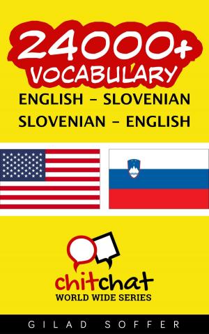 Cover of 24000+ Vocabulary English - Slovenian