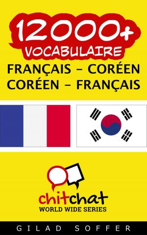 Cover of 12000+ vocabulaire Français - Coréen