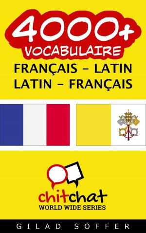 Cover of 4000+ vocabulaire Français - Latin