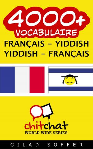 Cover of 4000+ vocabulaire Français - Yiddish