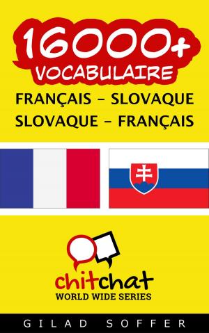 Cover of 16000+ vocabulaire Français - Slovaque