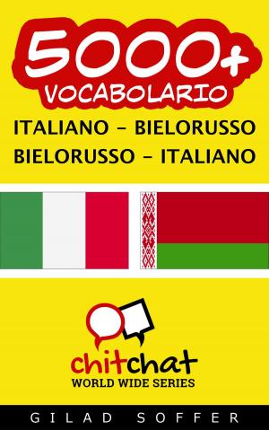 Cover of 5000+ vocabolario Italiano - Bielorusso