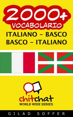 Book cover of 2000+ vocabolario Italiano - Basco