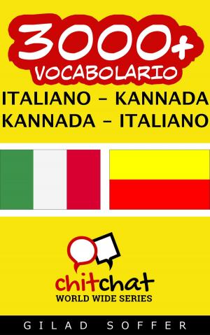 Cover of 3000+ vocabolario Italiano - Kannada