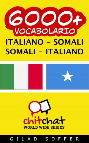 Cover of 6000+ vocabolario Italiano - Somalo
