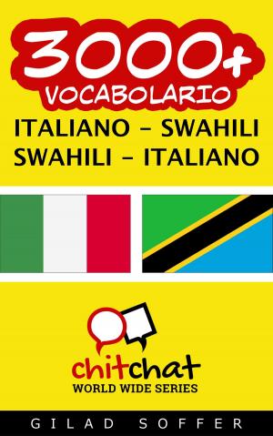 bigCover of the book 3000+ vocabolario Italiano - Swahili by 