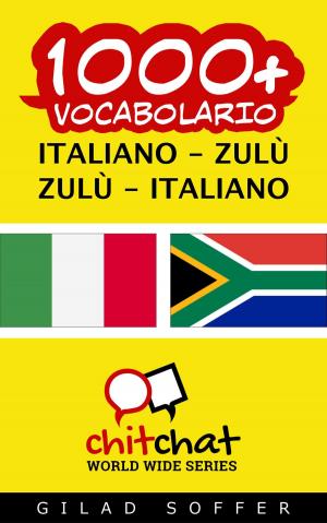Cover of 1000+ vocabolario Italiano - zulù