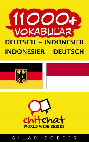 Cover of 11000+ Vokabular Deutsch - Indonesisch