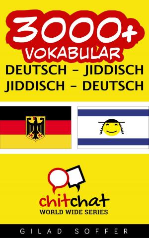 Cover of 3000+ Vokabular Deutsch - Jiddisch
