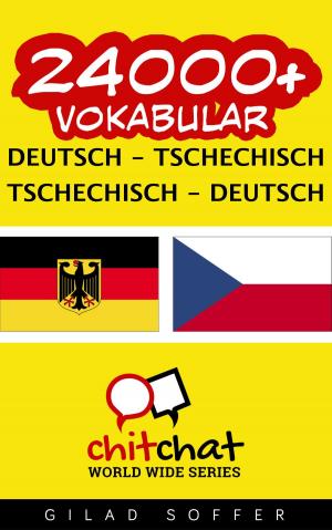 Cover of 24000+ Vokabular Deutsch - Tschechisch