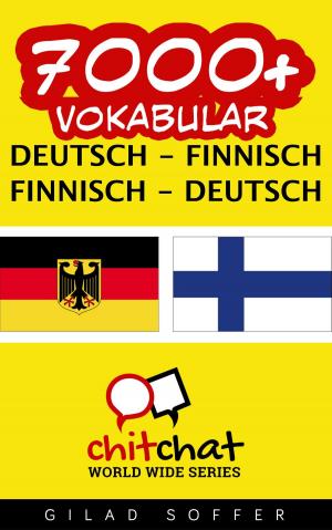 Cover of 7000+ Vokabular Deutsch - Finnisch