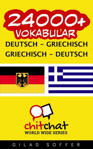 Cover of 24000+ Vokabular Deutsch - Griechisch