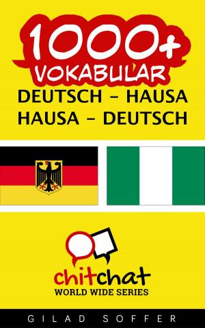 Cover of 1000+ Vokabular Deutsch - Hausa