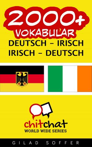 Cover of the book 2000+ Vokabular Deutsch - Irisch by Gilad Soffer