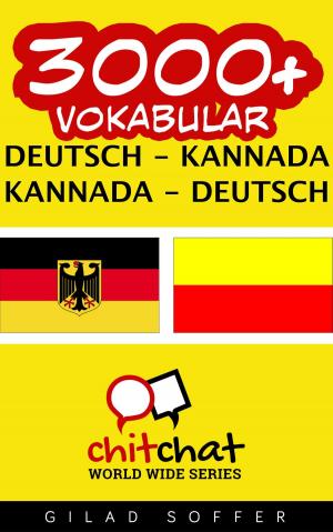 bigCover of the book 3000+ Vokabular Deutsch - Kannada by 
