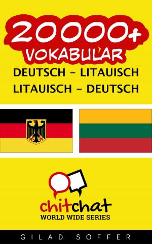 Cover of 20000+ Vokabular Deutsch - Litauisch