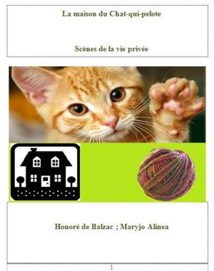 Cover of the book La maison du Chat-qui-pelote by Charles Rabou, honoré de balzac
