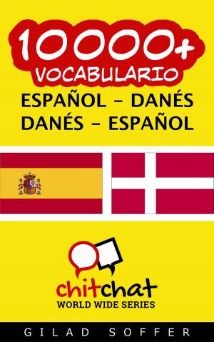 Cover of 10000+ vocabulario español - danés
