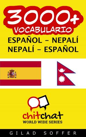 Cover of 3000+ vocabulario español - nepalí