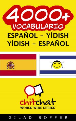 Book cover of 4000+ vocabulario español - yídish
