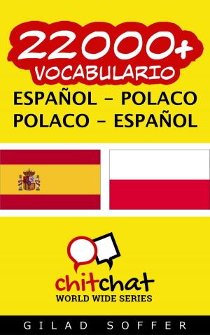 Book cover of 22000+ vocabulario español - polaco