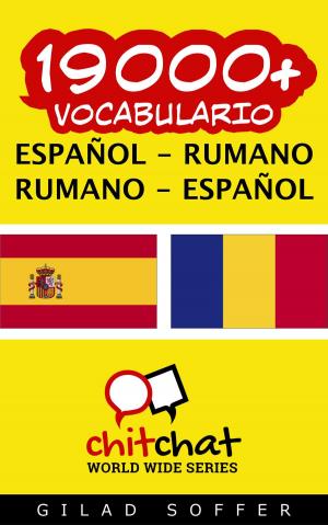 Book cover of 19000+ vocabulario español - rumano