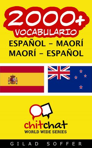 bigCover of the book 2000+ vocabulario español - maorí by 