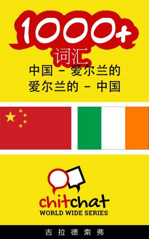 Cover of the book 1000+ 词汇 中国 - 爱尔兰的 by Michele White
