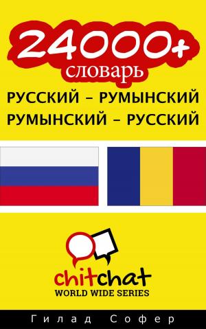 Book cover of 24000+ словарь русский - румынский