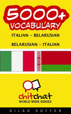 Cover of 5000+ Vocabulary Italian - Belarusian
