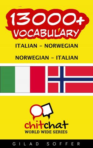 bigCover of the book 13000+ Vocabulary Italian - Norwegian by 