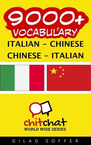 bigCover of the book 9000+ Vocabulary Italian - Chinese by 