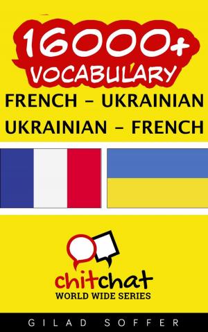 Cover of 16000+ Vocabulary French - Ukrainian