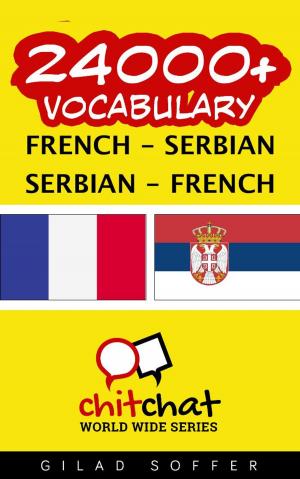 bigCover of the book 24000+ Vocabulary French - Serbian by 