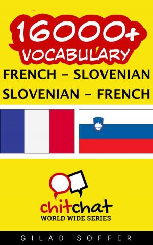 Cover of 16000+ Vocabulary French - Slovenian