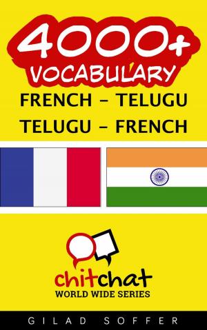 Cover of 4000+ Vocabulary French - Telugu