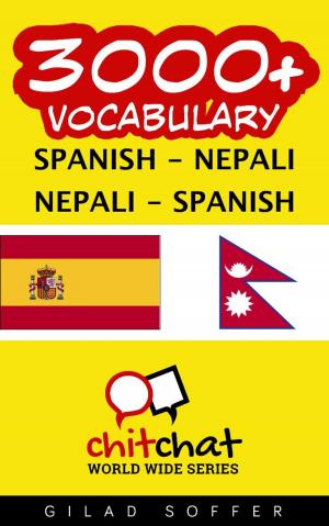 Book cover of 3000+ Vocabulary Spanish - Nepali