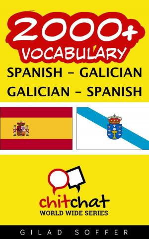 Cover of the book 2000+ Vocabulary Spanish - Galician by Gilad Soffer