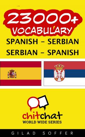 bigCover of the book 23000+ Vocabulary Spanish - Serbian by 