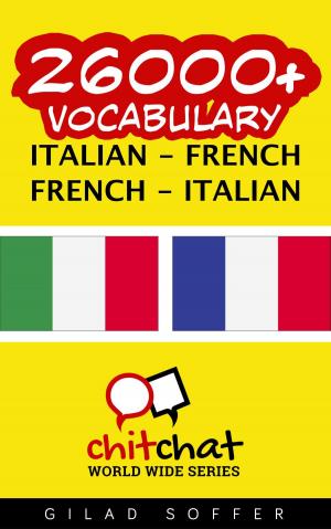 Cover of 26000+ Vocabulary Italian - French