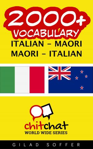 Cover of 2000+ Vocabulary Italian - Maori