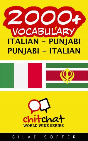 Cover of the book 2000+ Vocabulary Italian - Punjabi by Georg Felsberg