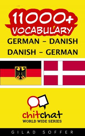 Cover of 11000+ Vocabulary German - Danish